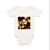 GOLD Flower Baby OnePeice